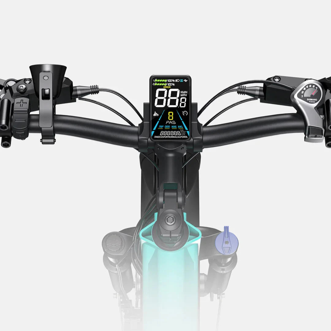 ENGWE E26 cykel med LED display til nem kontrol
