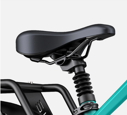 ENGWE E26 elcykel set fra siden i bymiljø
