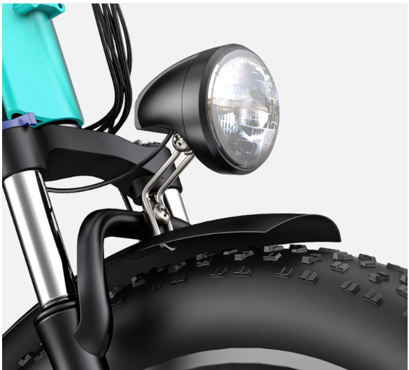 ENGWE E26 elektrisk cykel foldet sammen for nem opbevaring
