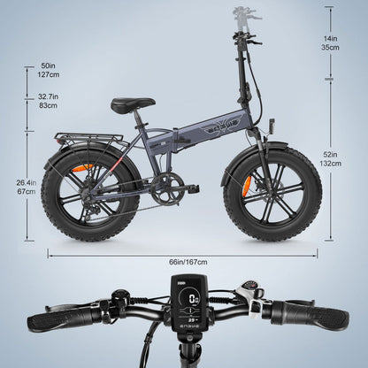 ENGWE EP-2 PRO – alsidig elcykel til både arbejde og fritid.
