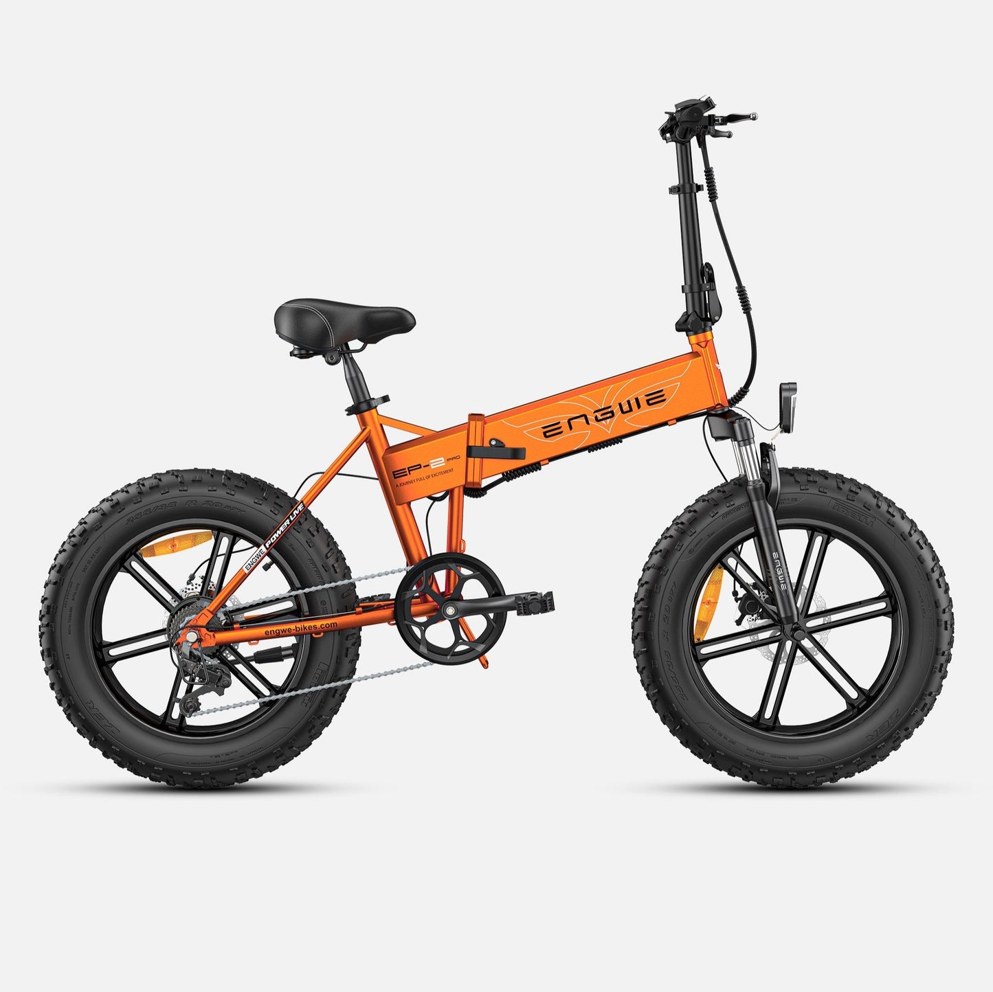 ENGWE EP-2 PRO – kraftfuld elcykel med 750W motor og foldbart design.
