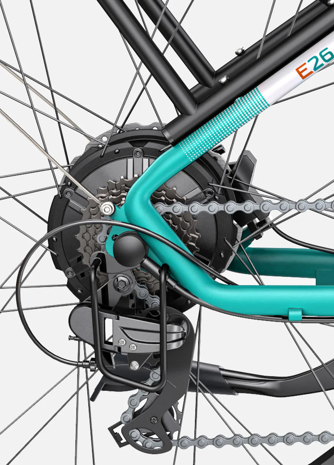 Elektrisk cykel ENGWE E26 med bæredygtig transportmulighed
